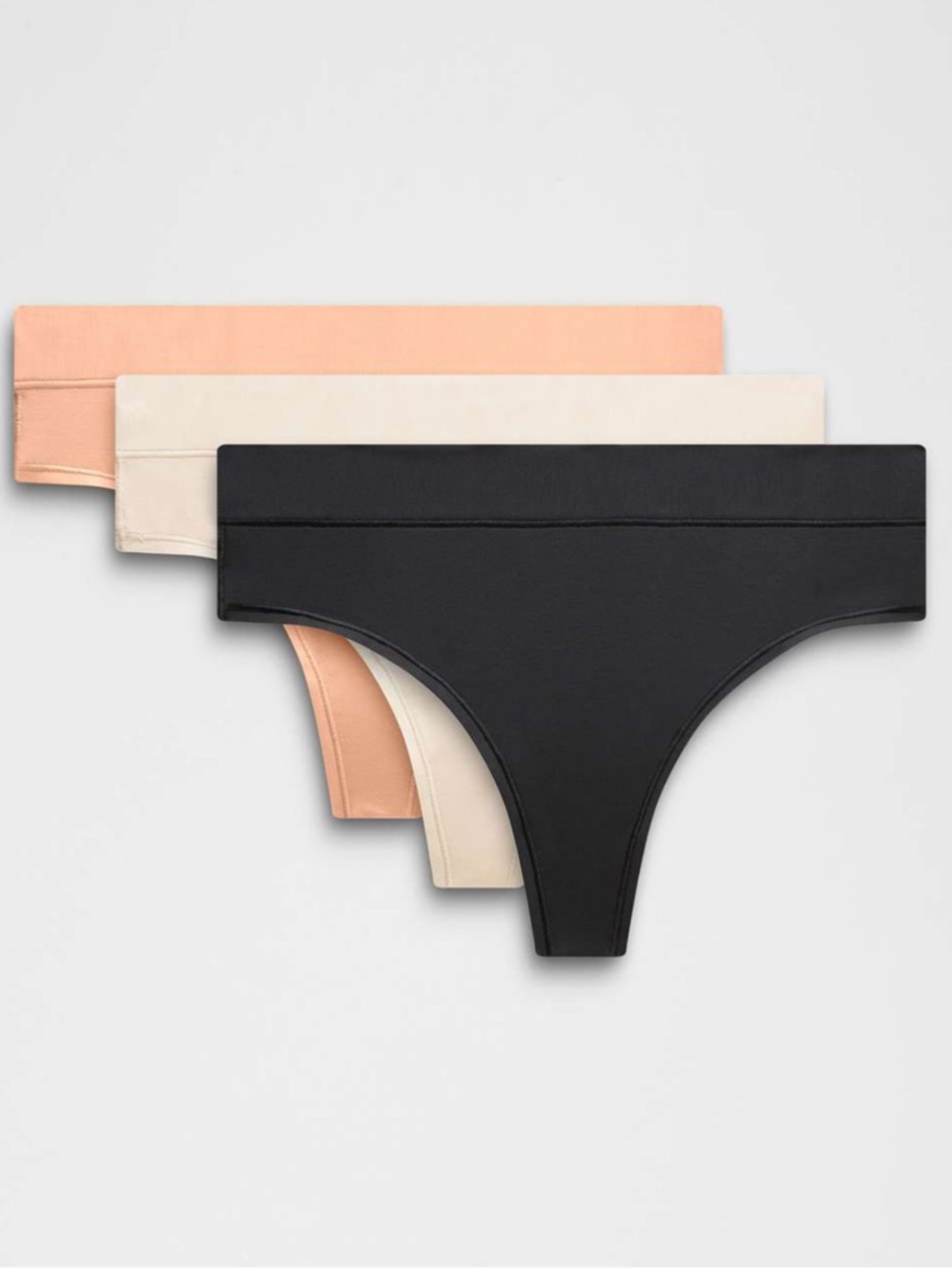 NWT!🍋🍋Lululemon UnderEase High Rise Thong Underwear. 3Pack🍋🍋. Large.